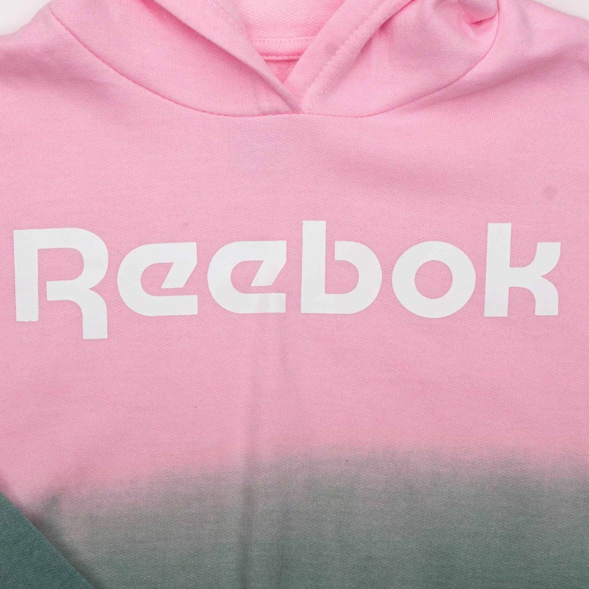 sweat reebok enfant rose