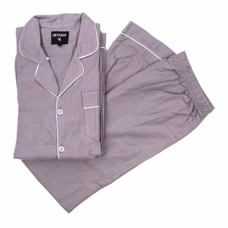 Pyjama chemise coton PACEY Homme CHEVIGNON marque pas cher prix dégriffés destockage
