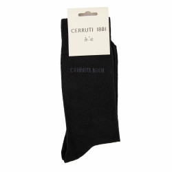 Chaussettes hautes unies Oeko-tex Homme CERRUTI marque pas cher prix dégriffés destockage