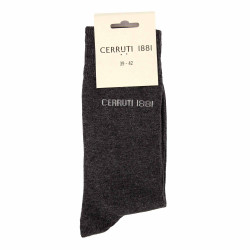 Chaussettes hautes unies Oeko-tex Homme CERRUTI marque pas cher prix dégriffés destockage