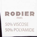 Foulard à motifs sensation soie 90x180 cm Femme RODIER marque pas cher prix dégriffés destockage