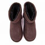 Boots fourrées en cuir suédé Flocon Enfant LES TROPEZIENNES PAR M.BELARBI marque pas cher prix dégriffés destockage