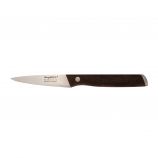 Couteau à éplucher inox économe résistant manche bois 8,5 cm BERGHOFF marque pas cher prix dégriffés destockage