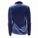 Haut col chemise velours esteline Femme COTE ANGLAISE marque pas cher prix dégriffés destockage