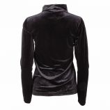 Haut col chemise velours esteline Femme COTE ANGLAISE marque pas cher prix dégriffés destockage