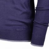 Pull manches longues col rond 70% cachemire celso Homme TED LAPIDUS marque pas cher prix dégriffés destockage