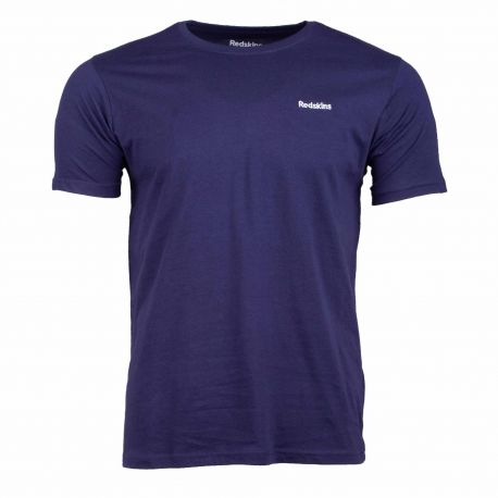 Tee shirt brodé 100% coton Homme REDSKINS marque pas cher prix dégriffés destockage