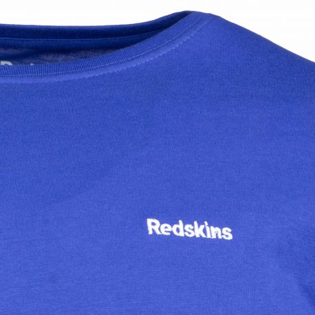 Tee shirt brodé 100% coton Homme REDSKINS marque pas cher prix dégriffés destockage