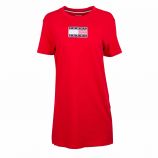 Robe tee shirt manches courtes coton Femme TOMMY HILFIGER