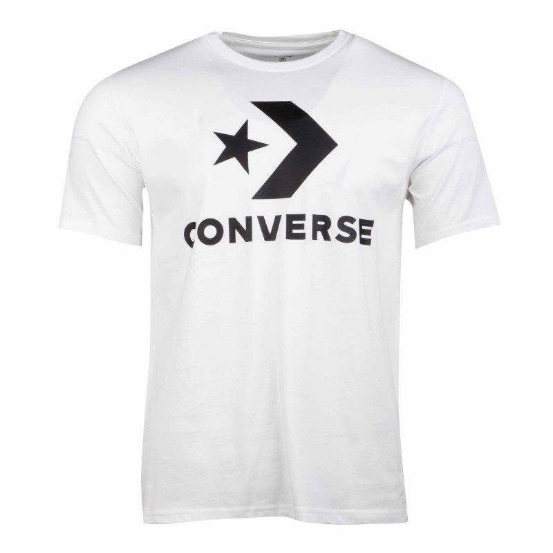 Tee shirt manches courtes grand logo Homme CONVERSE marque pas cher prix dégriffés destockage