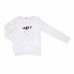 Sweat manches longues inscription logo coton Enfant GUESS marque pas cher prix dégriffés destockage Sweat manches longues inscription logo coton Enfant GUESS marque pas cher prix dégriffés destockage