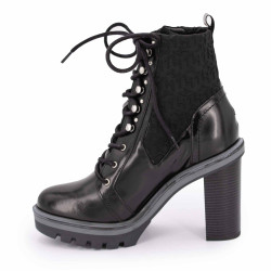 Bottines rangers talon femme on sale