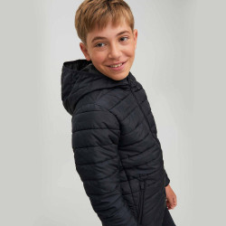 Doudoune matelassée à capuche poches côtés Enfant JACK & JONES marque pas cher prix dégriffés destockage Doudoune matelassée à capuche poches côtés Enfant JACK & JONES marque pas cher prix dégriffés destockage