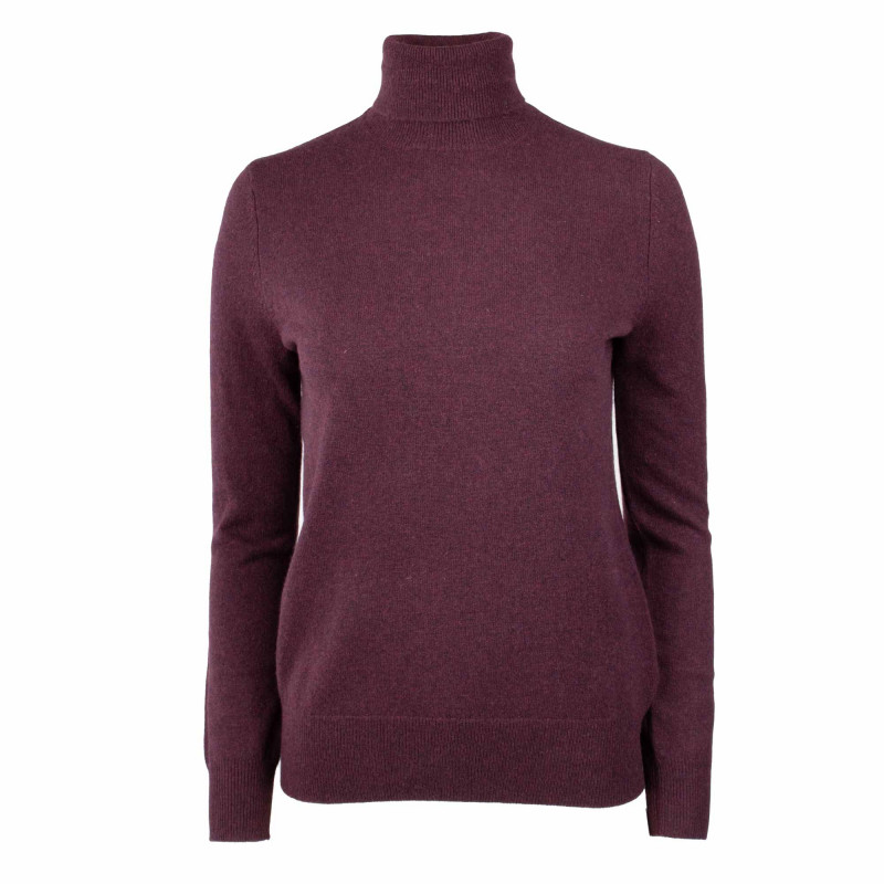 Pull fin col roule 100% cachemire ml Femme TOMMY HILFIGER