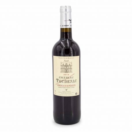 Aoc bordeaux supÉrieur rouge 2014 chÂteau toudenac mbc r 13% 75cl 150/ Mixte CHATEAU TOUDENAC marque pas cher prix dégriffés ...