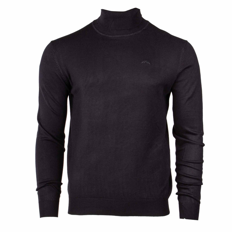 Pull col rond tlm002 noir Homme BEST MOUNTAIN