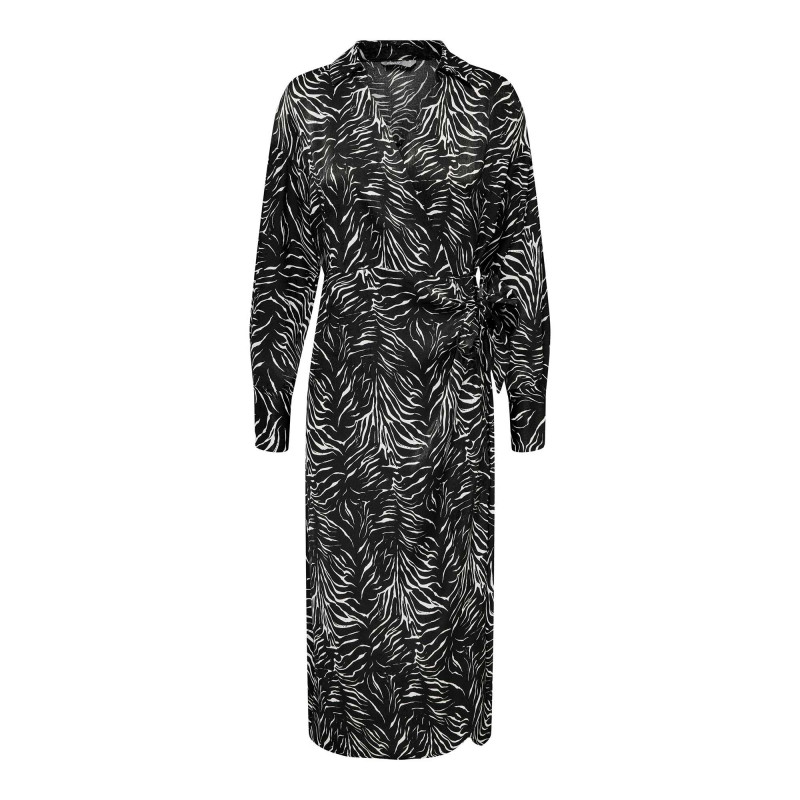 Robe midi ml noir 15275846 onlmille 15275846 3617 Femme ONLY marque pas cher prix dégriffés destockage