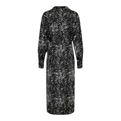 Robe midi ml noir 15275846 onlmille 15275846 3617 Femme ONLY marque pas cher prix dégriffés destockage