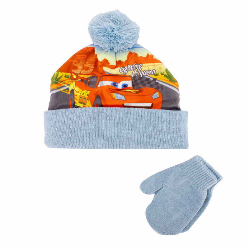 Ensemble 2pcs bonnet + gant cars Enfant DISNEY