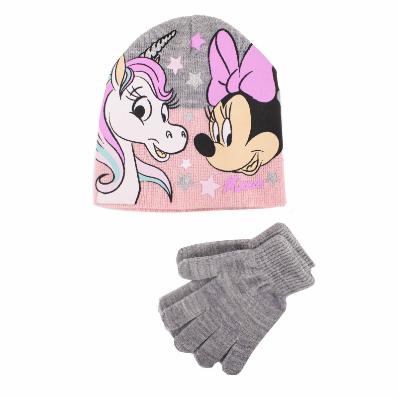 Ensemble 2pcs bonnet + gants disney minnie Enfant DISNEY