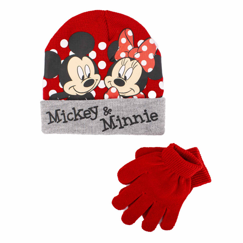 Ensemble 2pcs bonnet + gants disney minnie Enfant DISNEY