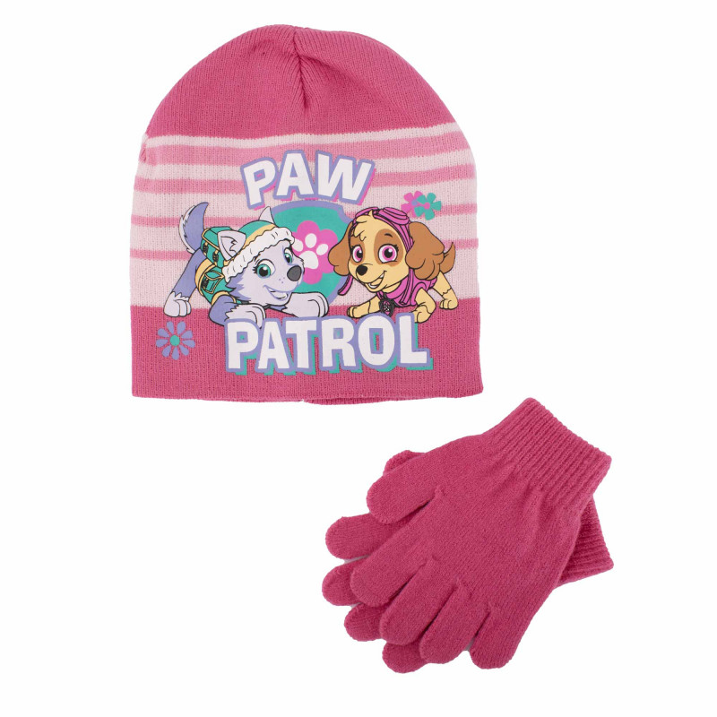 Bonnet rond + gant pat patrouille Enfant PAW PATROL