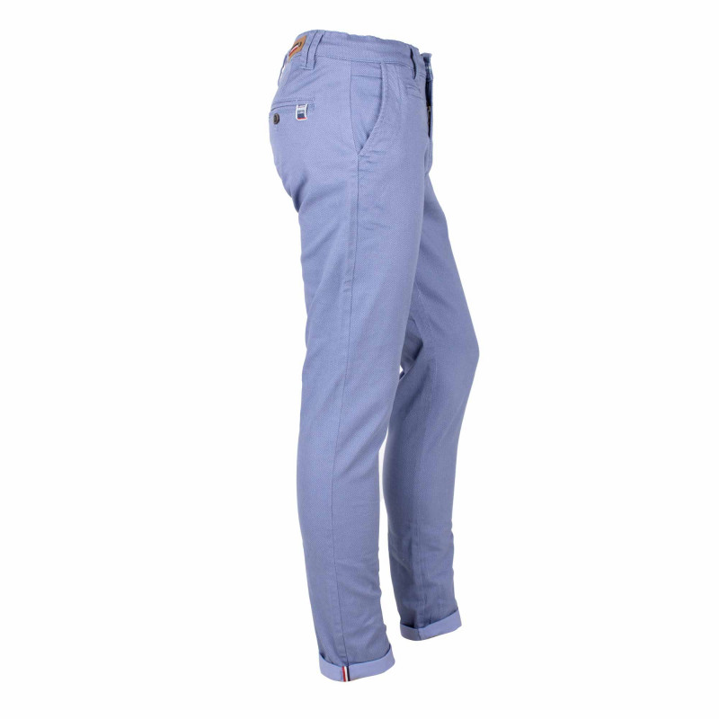 Pantalon chino imprimé coton stretch tamar Homme BLAGGIO marque pas cher prix dégriffés destockage Pantalon chino imprimé coton stretch tamar Homme BLAGGIO marque pas cher prix dégriffés destockage