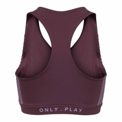 Brassière sport coques imprimé dos croisé élastique Femme ONLY PLAY à