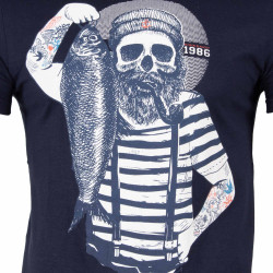 Tee shirt manches courtes imprime coton doux marin assor 24 Homme BLAGGIO marque pas cher prix dégriffés destockage Tee shirt manches courtes imprime coton doux marin assor 24 Homme BLAGGIO marque pas cher prix dégriffés destockage