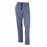 Pantalon molleton regular bandes blanches avec cordon de serrage Homme JUST EMPORIO marque pas cher prix dégriffés destockage
