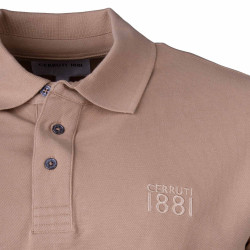 Polo Eduardo uni logo brodé Homme CERRUTI marque pas cher prix dégriffés destockage Polo Eduardo uni logo brodé Homme CERRUTI marque pas cher prix dégriffés destockage