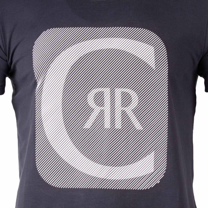 Tee shirt court col rond de niro Homme CERRUTI marque pas cher prix dégriffés destockage