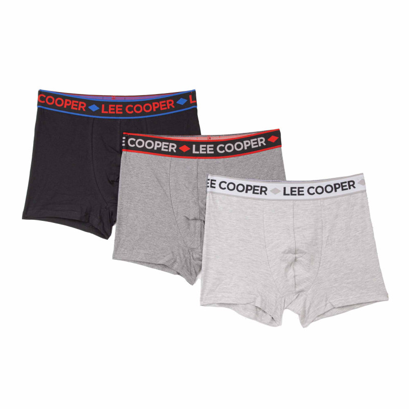 Boxer uni lot x3 Homme LEE COOPER marque pas cher prix dégriffés destockage