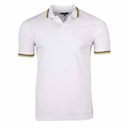 Polo mc 3 bandes tpls001 blanc Homme BEST MOUNTAIN Polo mc 3 bandes tpls001 blanc Homme BEST MOUNTAIN