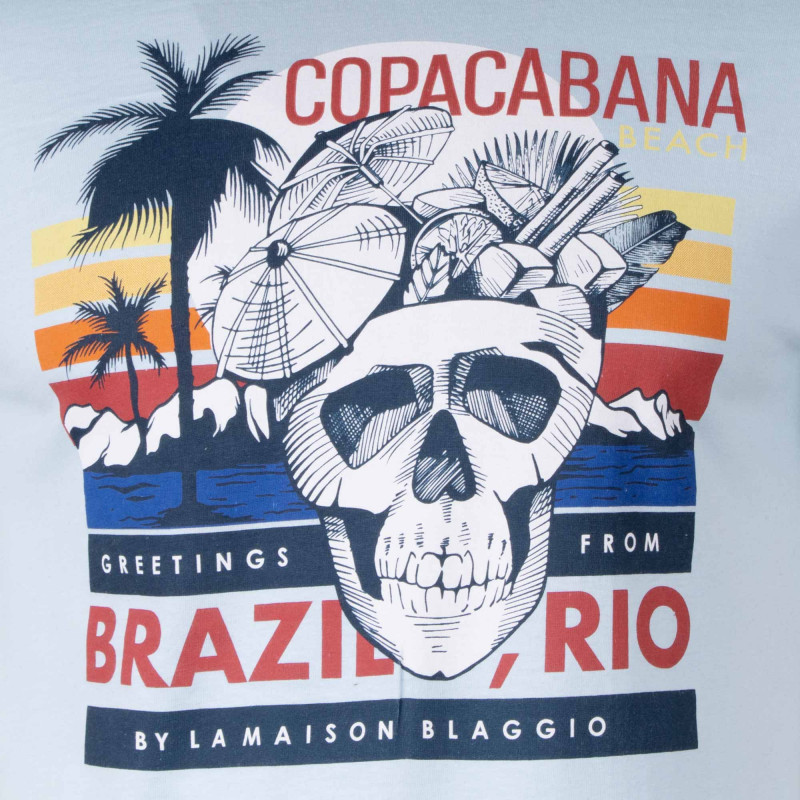 Tee shirt manches courtes imprime coton doux Copacabana mercia assor 24 Homme BLAGGIO marque pas cher prix dégriffés destockage Tee shirt manches courtes imprime coton doux Copacabana mercia assor 24 Homme BLAGGIO marque pas cher prix dégriffés destockage