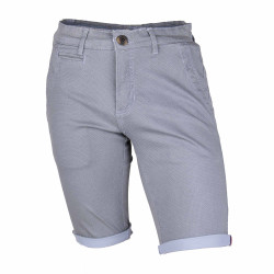 Bermuda chino coton stretch armuré Varen Homme BLAGGIO marque pas cher prix dégriffés destockage