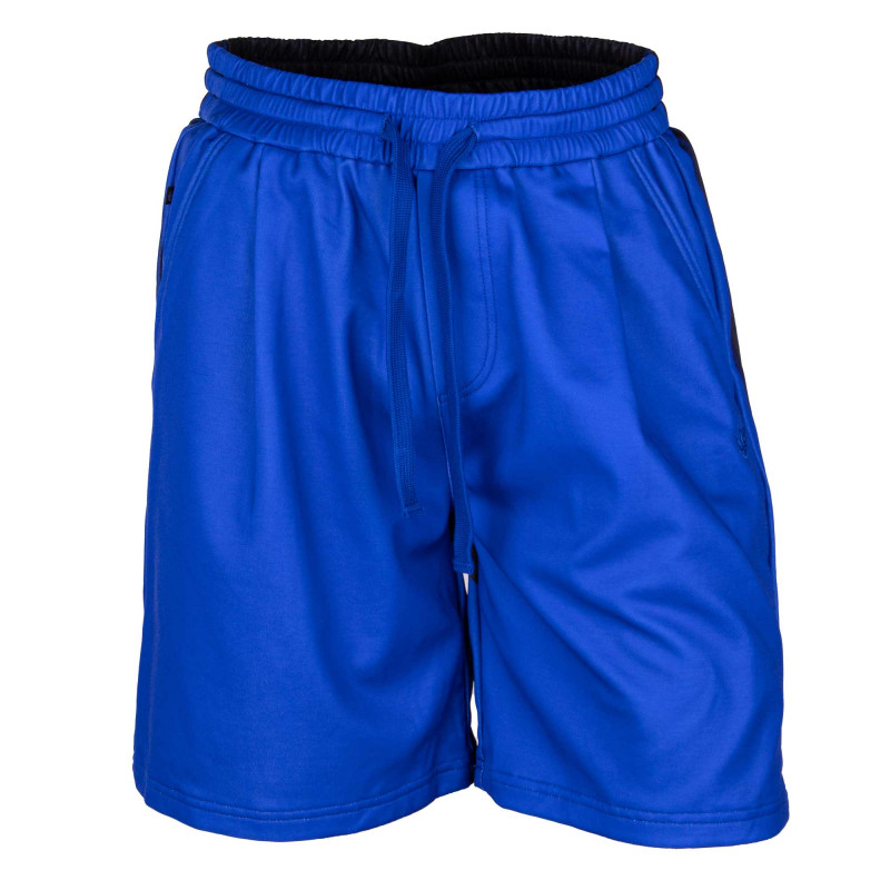 Short de sport bicolore 3 bandes poches côtés Homme ADIDAS marque pas cher prix dégriffés destockage