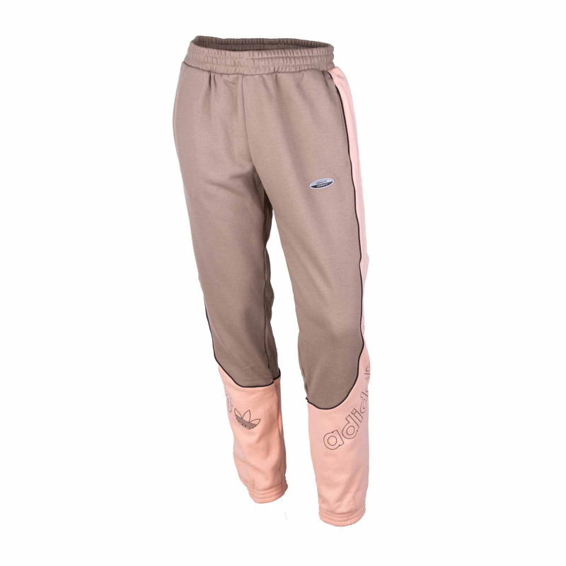 Bas de jogging bicolore logo poches côtés coton Homme ADIDAS marque pas cher prix dégriffés destockage