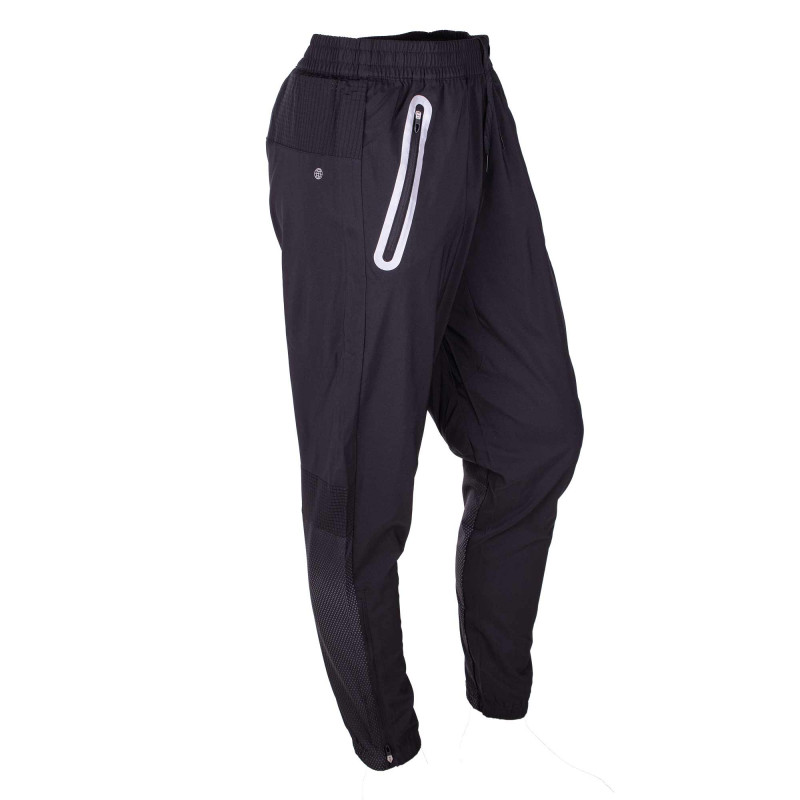 Pantalon de survêtement déperlant réfléchissant poches zip logo Homme