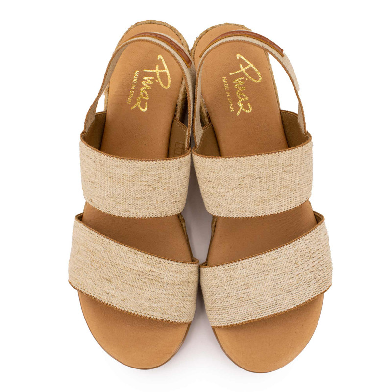 Sandale elastico lino 531/5 t36/41 Femme PINAZ marque pas cher prix dégriffés destockage Sandale elastico lino 531/5 t36/41 Femme PINAZ marque pas cher prix dégriffés destockage