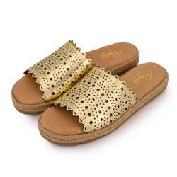 Mule laminado platino 7004 t36/41 Femme PINAZ marque pas cher prix dégriffés destockage Mule laminado platino 7004 t36/41 Femme PINAZ marque pas cher prix dégriffés destockage