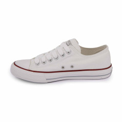 Basket toile blanc 36ur201710500 t36-41 Femme DOCKERS BY GERLI marque pas cher prix dégriffés destockage Basket toile blanc 36ur201710500 t36-41 Femme DOCKERS BY GERLI marque pas cher prix dégriffés destockage