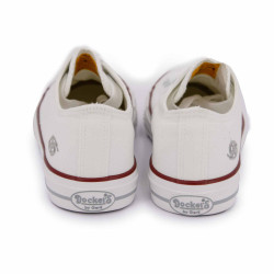 Basket toile blanc 36ur201710500 t36-41 Femme DOCKERS BY GERLI marque pas cher prix dégriffés destockage Basket toile blanc 36ur201710500 t36-41 Femme DOCKERS BY GERLI marque pas cher prix dégriffés destockage