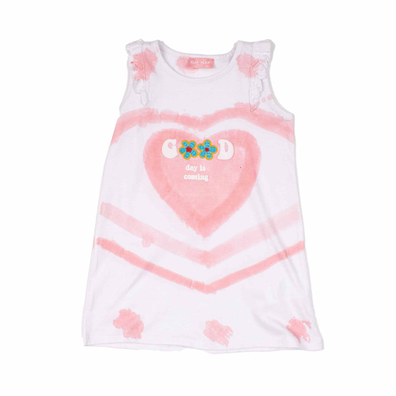 Debardeur coeur hippie avec broderie Enfant NAF NAF a prix degriffe