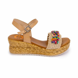 Sandales compensees natural fi2847 t36-41 Femme PORRONET marque pas cher prix dégriffés destockage Sandales compensees natural fi2847 t36-41 Femme PORRONET marque pas cher prix dégriffés destockage