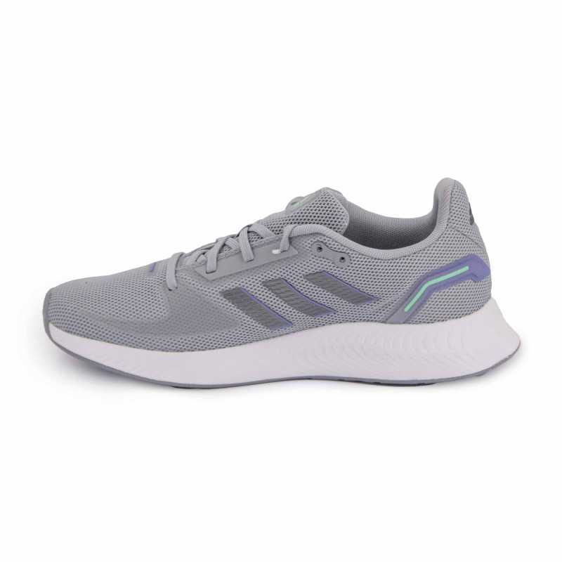 Baskets running grise Runfalcon 2.0 Femme ADIDAS a prix degriffe