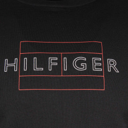 Tee shirt avec logo col rond Homme TOMMY HILFIGER marque pas cher prix dégriffés destockage