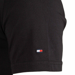 Tee shirt avec logo col rond Homme TOMMY HILFIGER marque pas cher prix dégriffés destockage