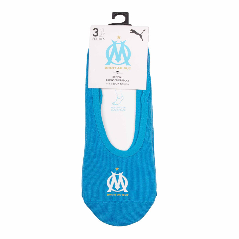 Chaussettes uni duo footie x3 Homme PUMA marque pas cher prix dégriffés destockage