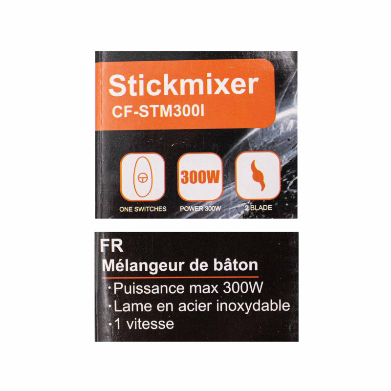 Mixer 300w inox cf-stm300i Mixte CHEFFINGER